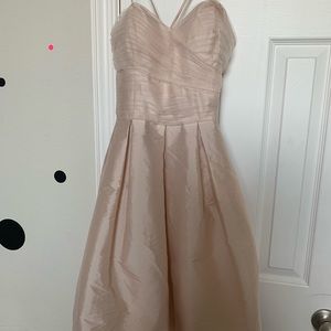 Champagne colored dress